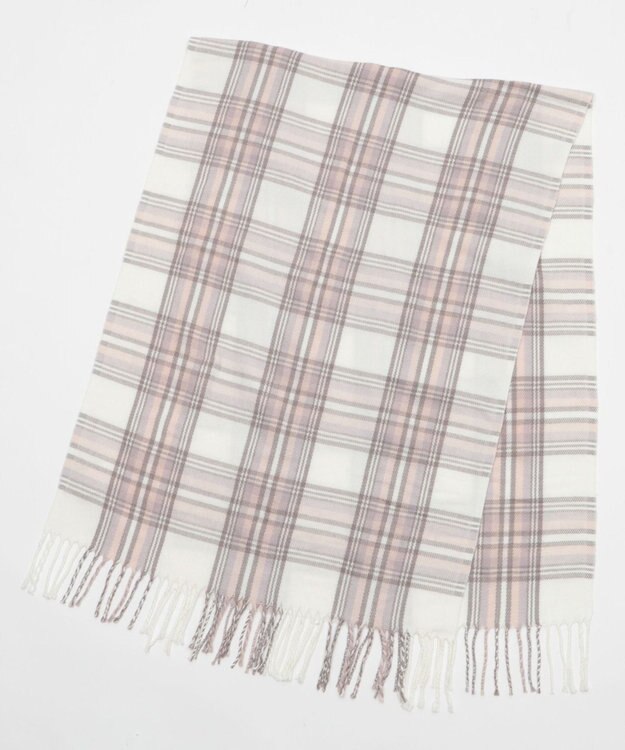 WEGO 【マフラー】大判ストール ライトピンク