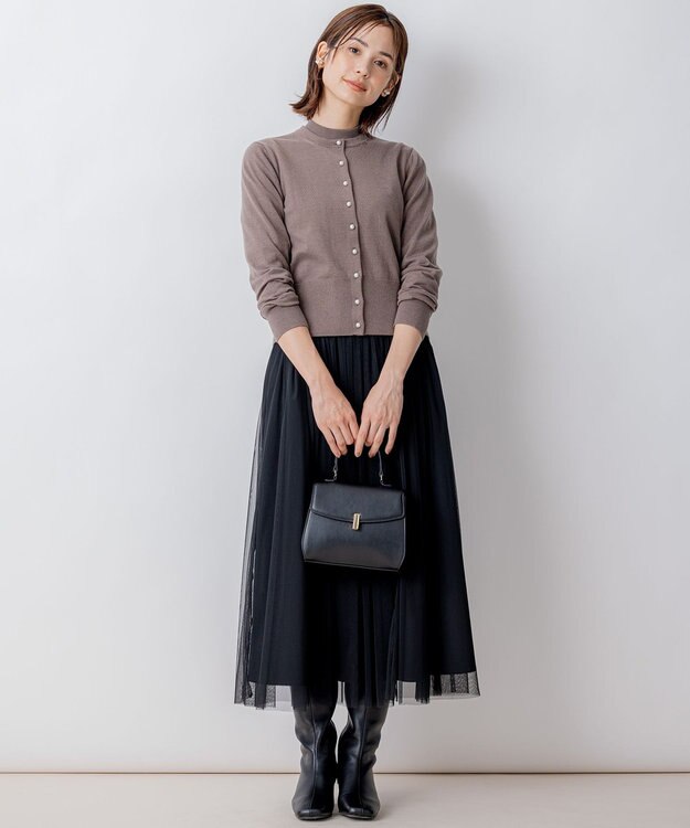 組曲 S 【WEB限定・2SET】ベーシックツイン ニット ブラウン系