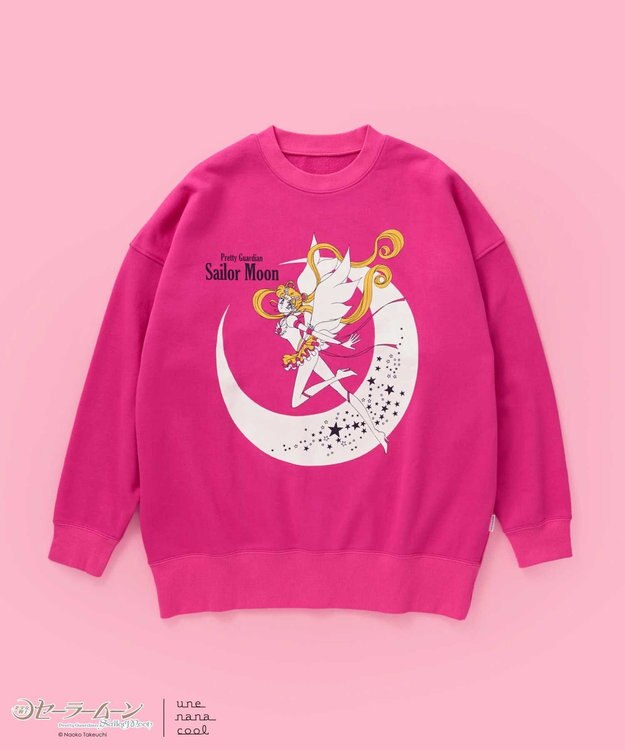 une nana cool 美少女戦士セーラームーン × une nana cool トップス ピンク