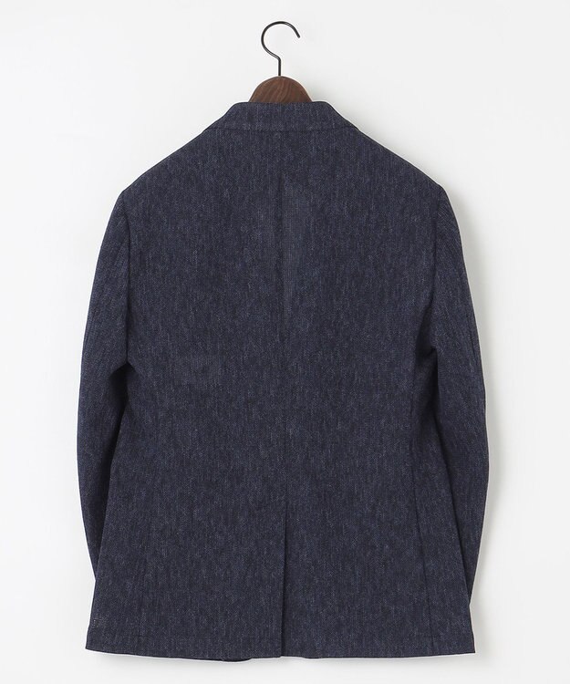 JOSEPH ABBOUD 【JAPAN FABRIC】 軽量 ラッセルブレザー ネイビー系