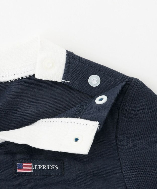 J.PRESS KIDS 【BOX付き】【80-90㎝】カーディガン&半袖Tシャツ&パンツ セット ネイビー系1