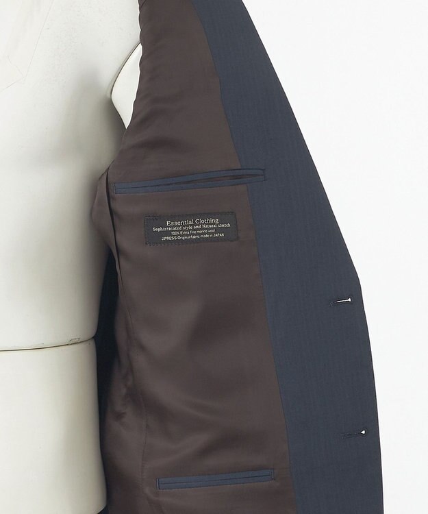 J.PRESS MEN 【WEB・一部店舗限定】インディゴルックヘリンボーン スーツ ダルブルー系1
