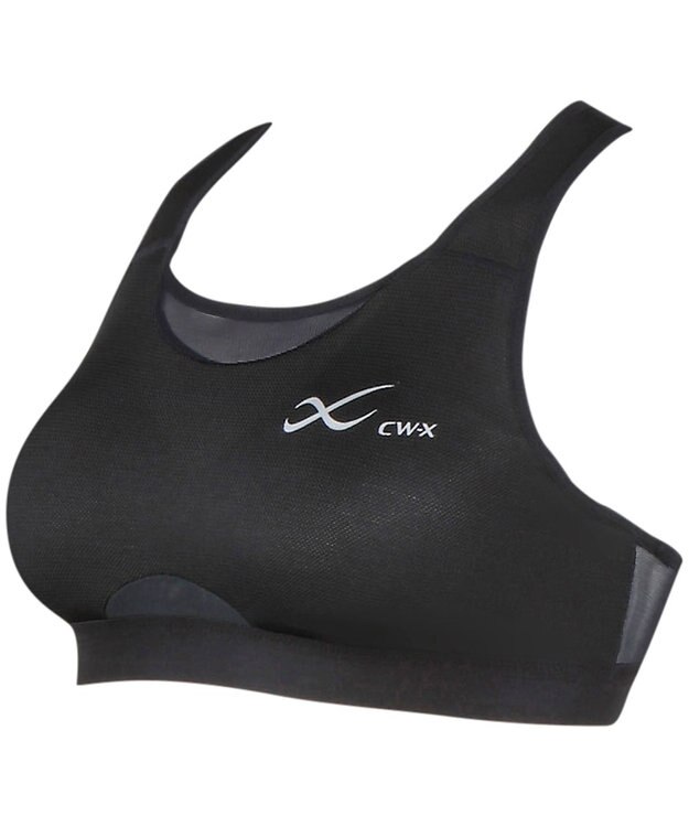 CW-X 【WOMEN】 スポーツゆれケアブラ メッシュ ユレ・ズレをおさえて動きやすい 吸汗速乾（本体） HTY030 /ワコール ブラック