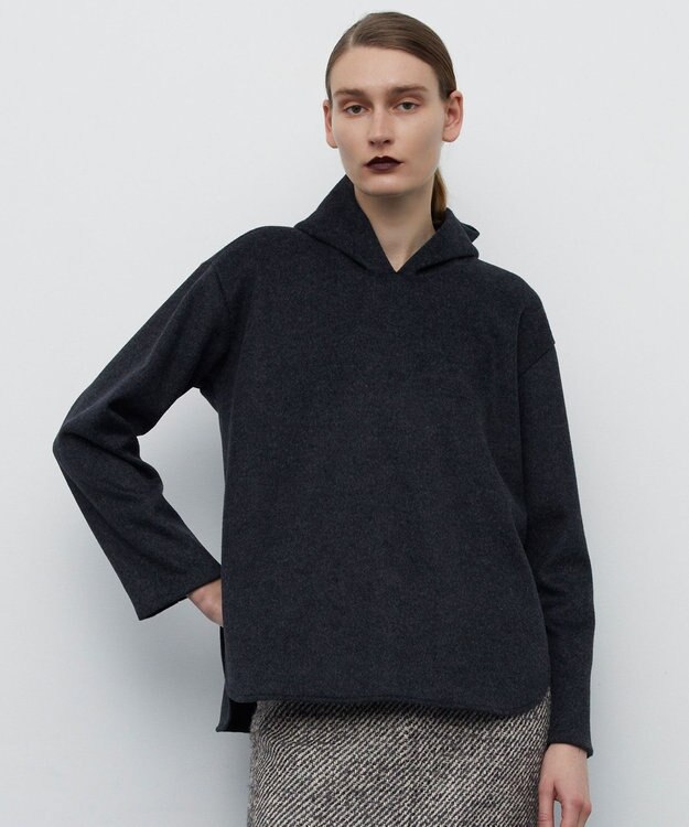 BEIGE， SABLONS / ジャージーパーカー C.Gray