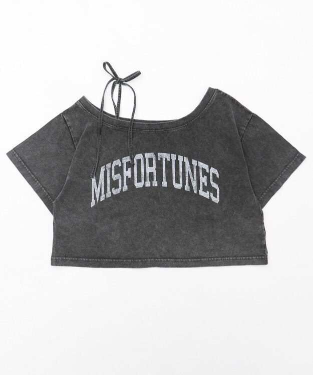 WEGO 2WAYオフショルショートT 柄3