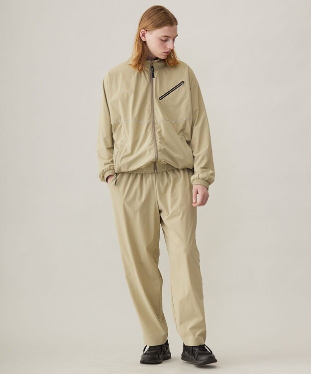 UNFILO MENS ライト ハイストレッチムーブ トラックジャケット [24年商品] スモーキーグリーン