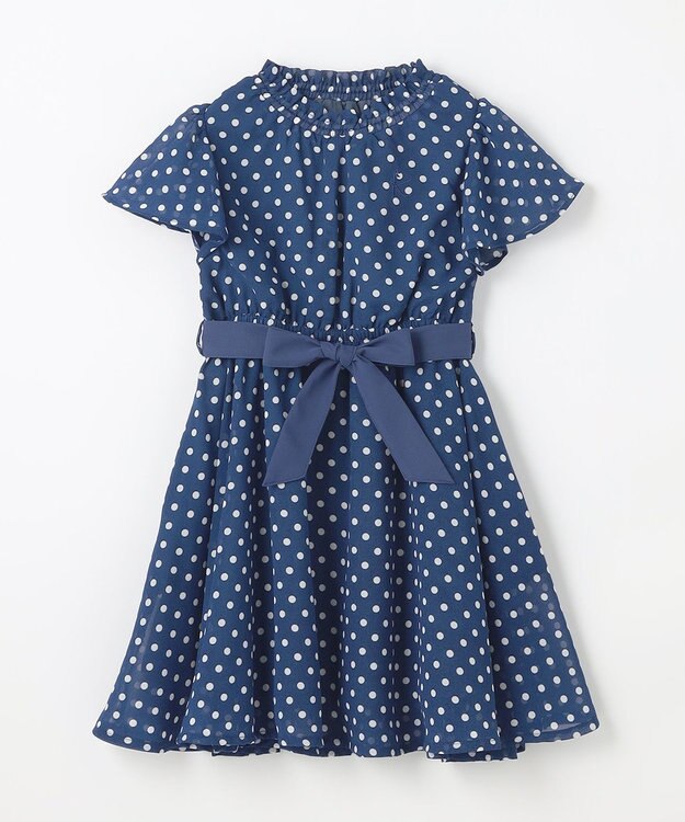 組曲 KIDS 【110-140㎝】アメリドット ワンピース コバルトブルー