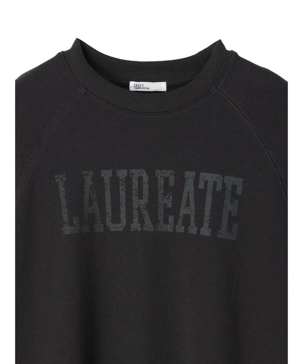 CRAFT STANDARD BOUTIQUE プリント裏毛ビッグプルオーバー Navy