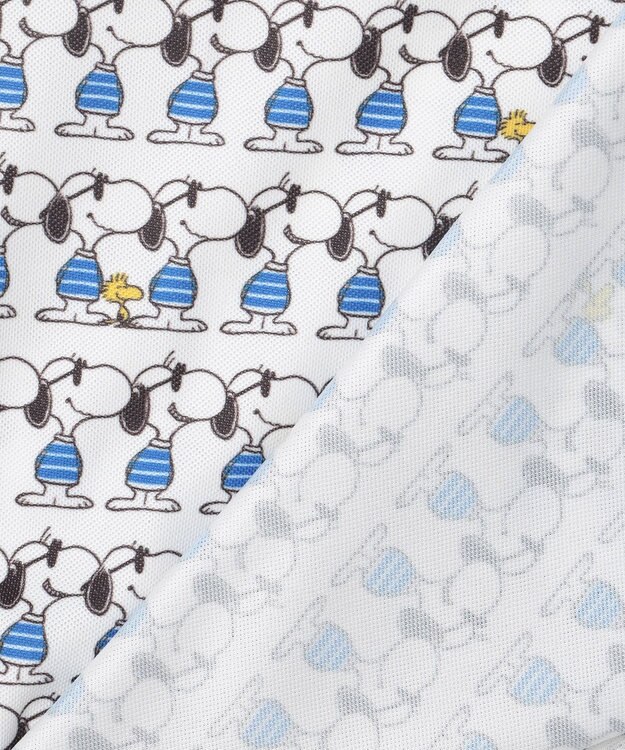 23区GOLF 【PEANUTS】【WOMEN】スヌーピーコラボ 総柄ポロシャツ ホワイト系5