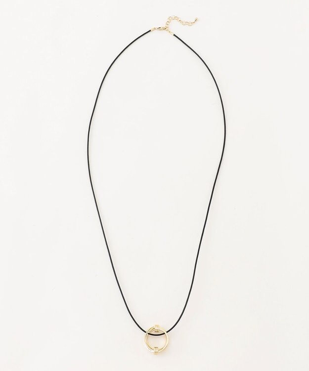 自由区 スカーフリング ネックレス ゴールド系