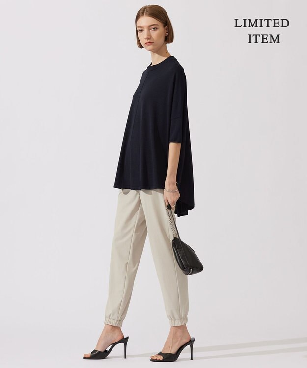 ICB L 【WEB限定・接触冷感・UVカット・洗える】アトラストリコット ジョグパンツ トープ系