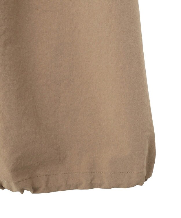 Green Parks ギャザードロストワンピース Beige