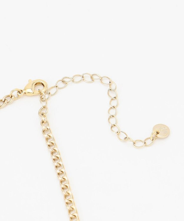 自由区 【カタログ掲載】ビジュー ネックレス ブラウン系