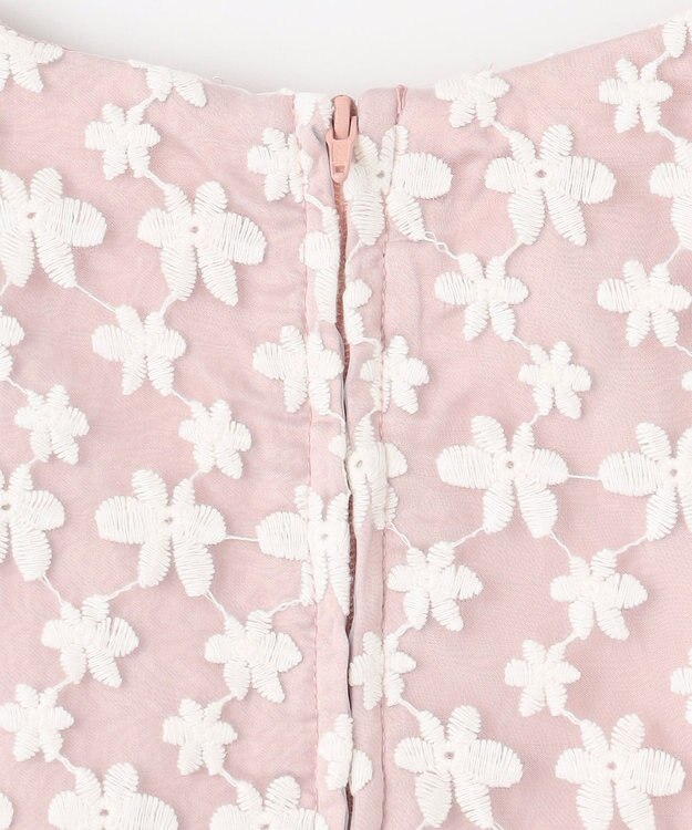 組曲 KIDS 【150-160㎝】ミスティフラワー ドレス ピンク