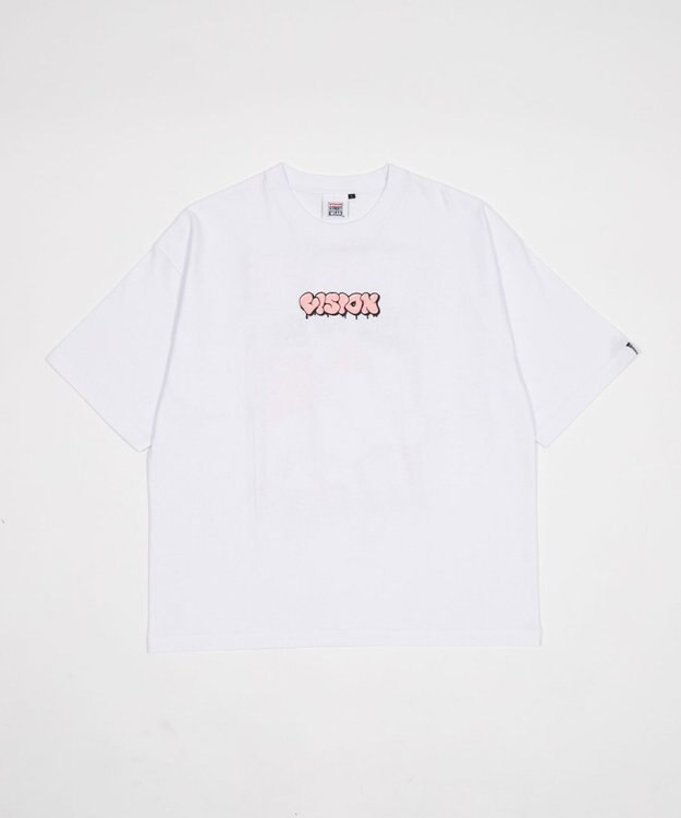 WEGO 【ユニセックス着用ITEM】別注VISIONグラフィックT（SS） ホワイト