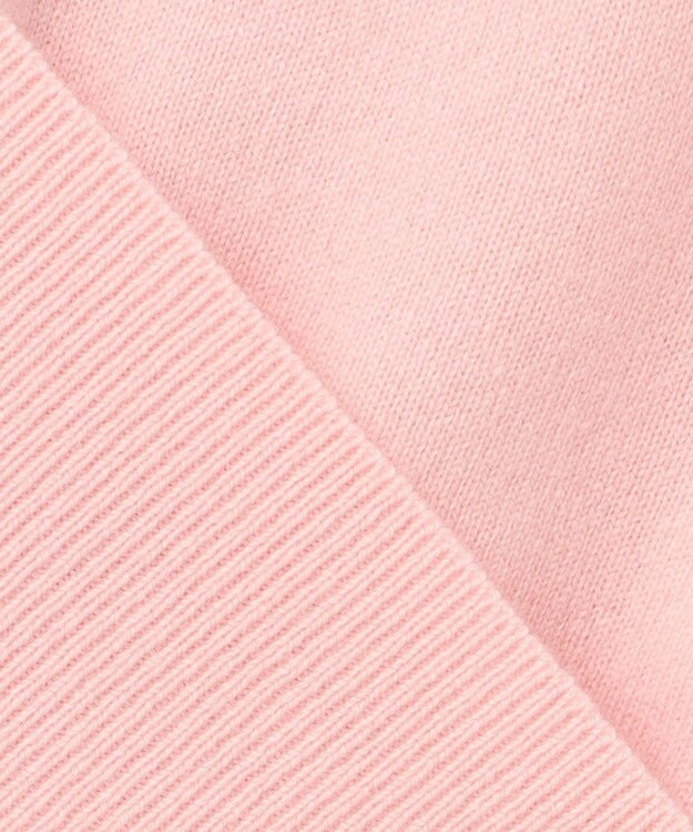 組曲 L 【アンサンブル対応可】ピュアカシミヤ ビジューカーディガン ピンク系