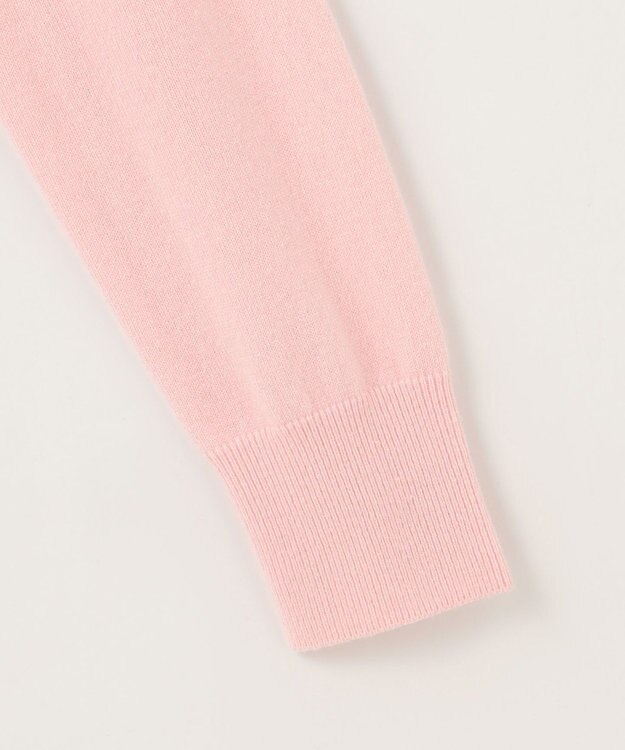 組曲 L 【アンサンブル対応可】ピュアカシミヤ ビジューカーディガン ピンク系