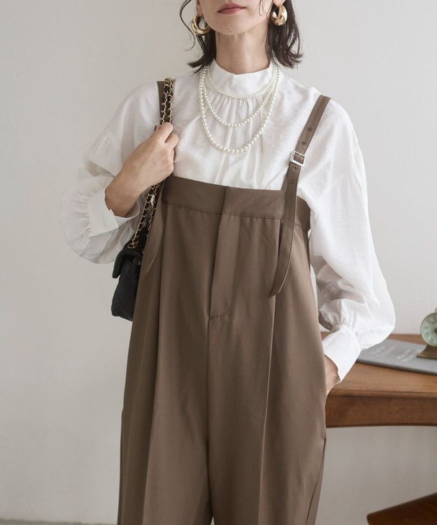 WEGO 【ANGIE VINTAGE】ベアオールインワン カーキ
