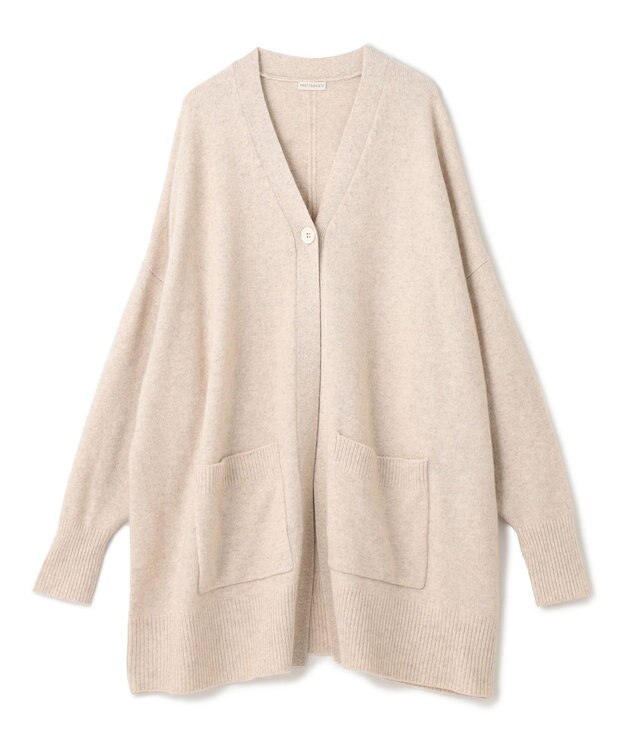 BEIGE， PROTAGONISTA / ビックカーディガン Charcoal