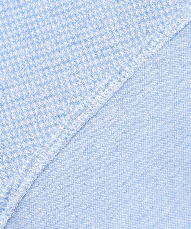 J.PRESS MEN リッチジャージー コットンネルシャツ サックスブルー系8