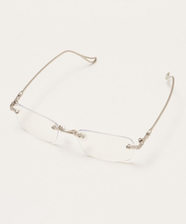 WEGO リムレスデザインアイウェア シルバー