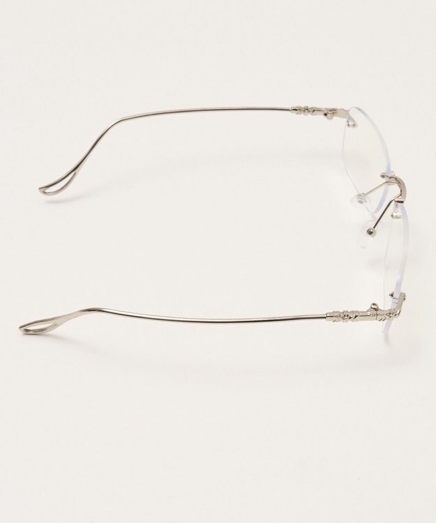 WEGO リムレスデザインアイウェア シルバー