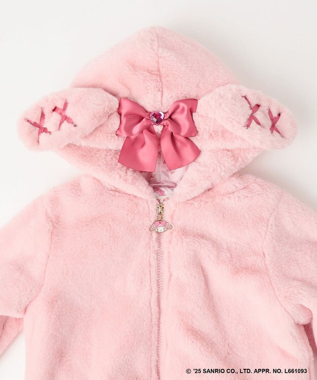 ANY KIDS 【マイメロディ＆クロミ×ANY KIDS】なりきりブルゾン ピンク×マイメロディ