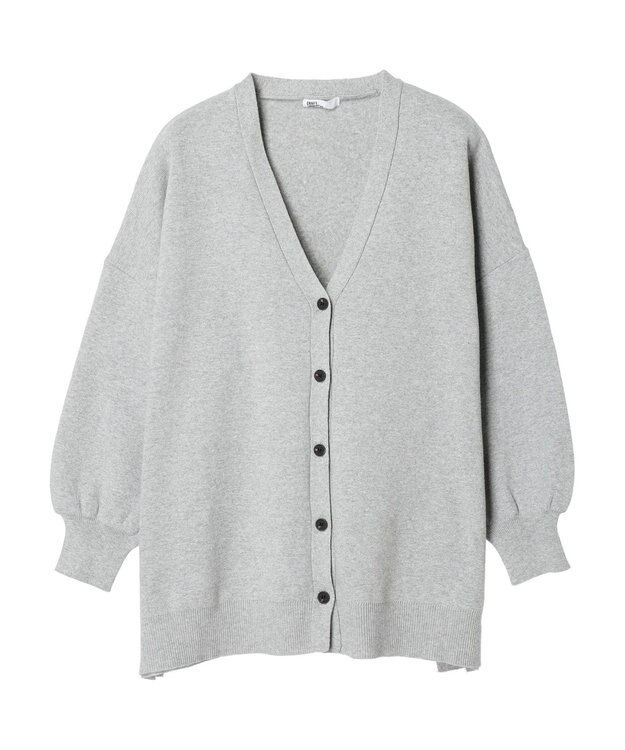 CRAFT STANDARD BOUTIQUE ＶネックＢＩＧシルエットカーディガン Gray
