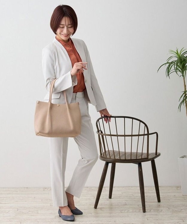 ROOTOTE 1074【手洗い可能】LT.デリ.ルフル-B 02：ベージュ