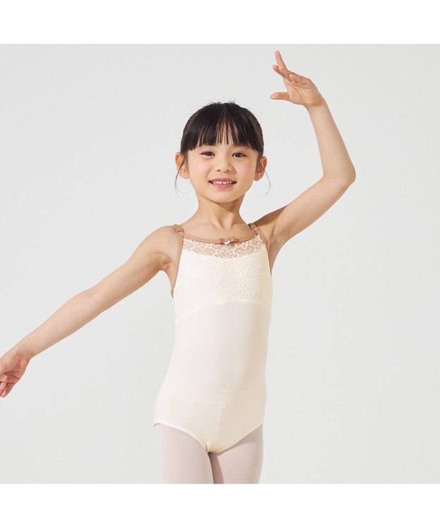 Chacott キャミソールレオタード オフホワイト
