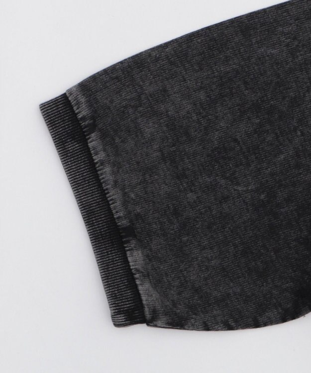 WEGO 半袖ショートパーカー スミクロ