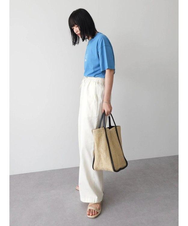 Green Parks 小さめカレッジボックスＴシャツ Blue