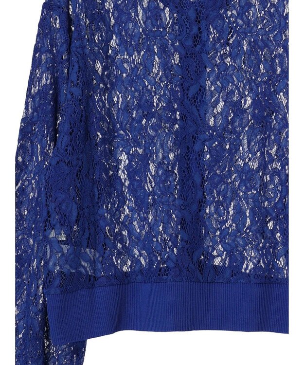 earth music&ecology レースカーディガン Blue