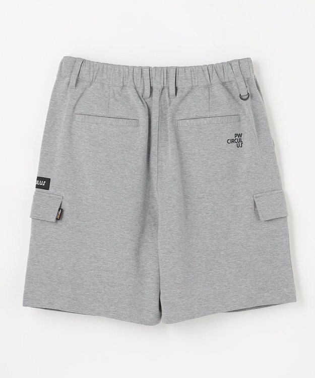 PW CIRCULUS 【MEN】ワイドハーフパンツ ゴルフ グレー系