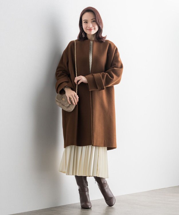ONWARD Reuse Park 【組曲】コート秋冬 ブラウン