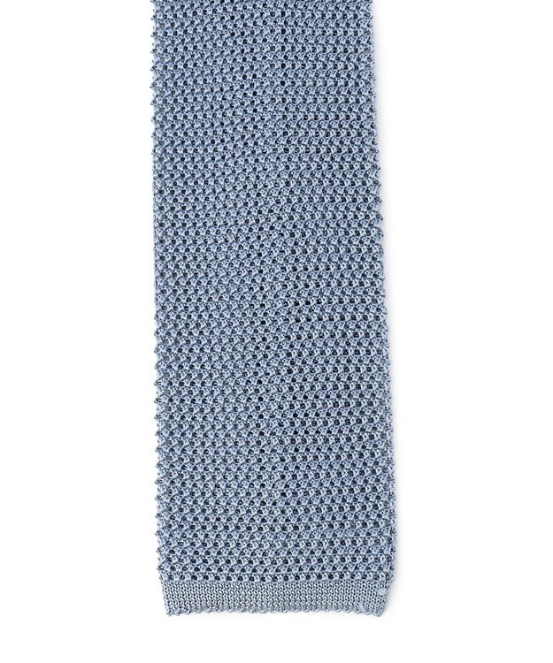 J.PRESS MEN 【J.PRESS ORIGINALS】Silk Wide Knit Tie サックスブルー系