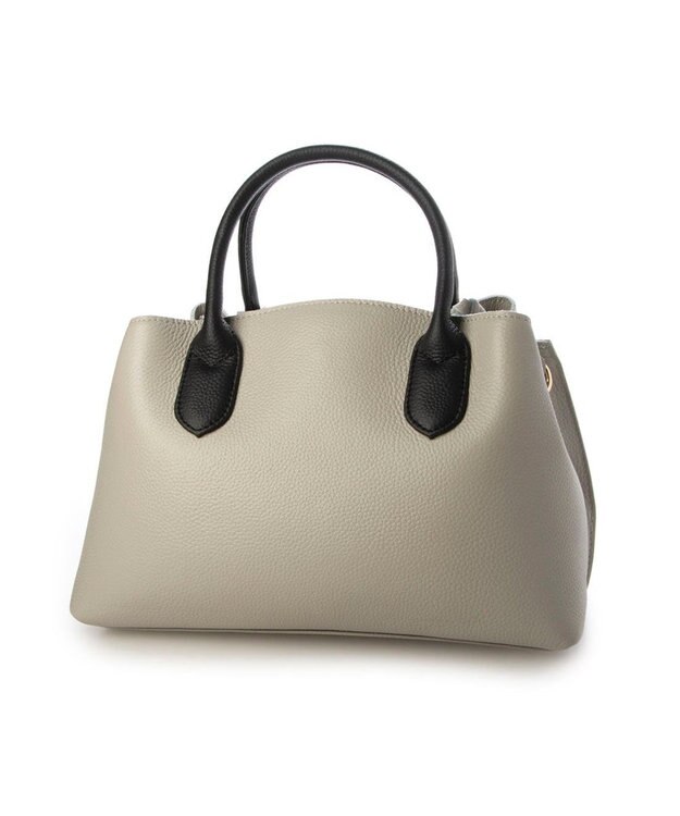 UNBILLION ペルケ perche / WEB直営限定・牛革ユーティリティ・2wayトートバッグS ライトグレー