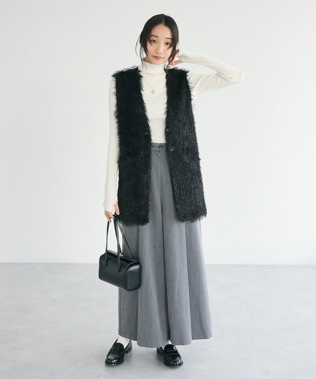 CRAFT STANDARD BOUTIQUE シャギーベスト Black