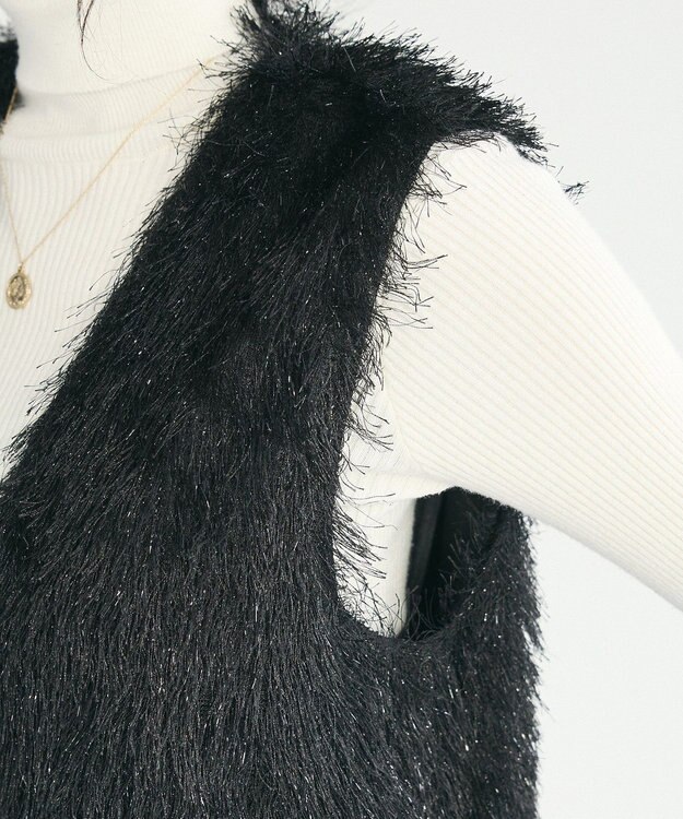 CRAFT STANDARD BOUTIQUE シャギーベスト Black