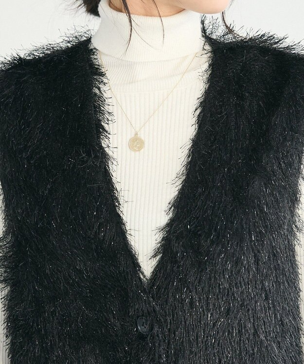 CRAFT STANDARD BOUTIQUE シャギーベスト Black