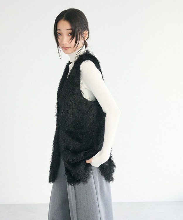 CRAFT STANDARD BOUTIQUE シャギーベスト Black