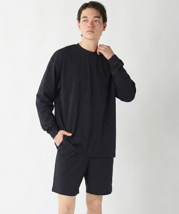 OP／FILA 【Ocean Pacific】らくティブ/ラッシュロンT+ボードショーツ 2点セット ブラック