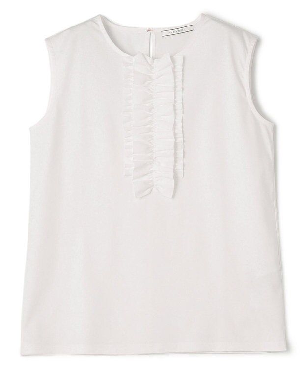 BEIGE， 【S-size】GERBERA / フリルトップス White