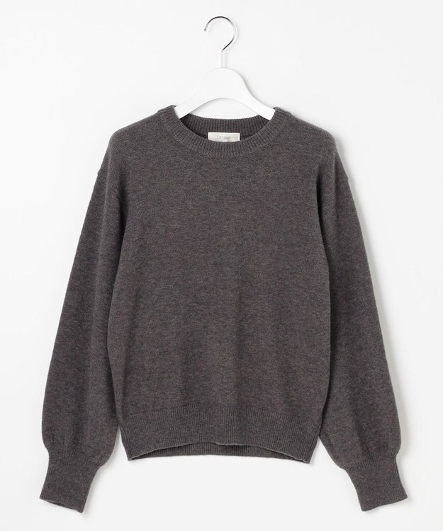 Feroux クルーネックニット プルオーバー グレー系
