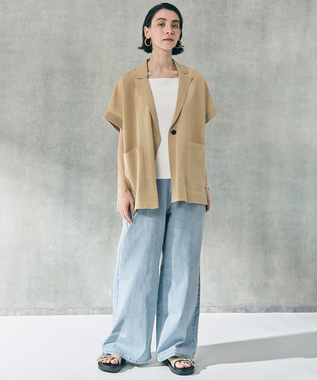 UNFILO 【UNFILO DENIM】バギーデニム アイスブルー