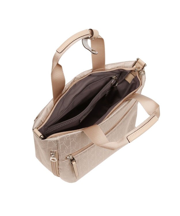 ACE BAGS & LUGGAGE PROGRES プログレ プリエ ハンドバッグ ２WAYショルダー 68164  レディース 強撥水機能 ベージュ