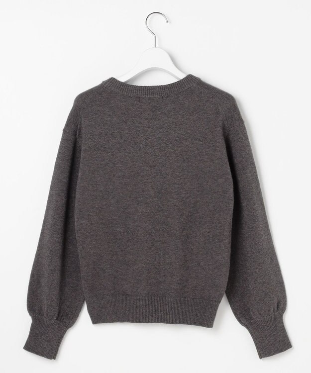 Feroux クルーネックニット プルオーバー グレー系