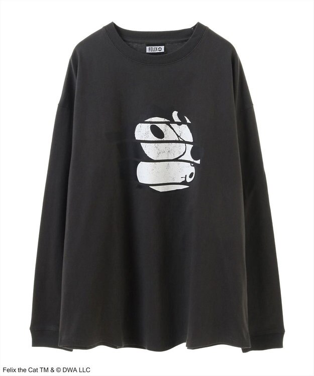 Green Parks ■ＦＥＬＩＸ　フェイスｐｔ　ロンＴＥＥ Charcoal Gray