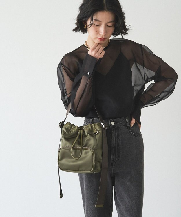 russet 《インフルエンサースタッフ企画》マルチショルダーバッグ(CE-1708) Khaki