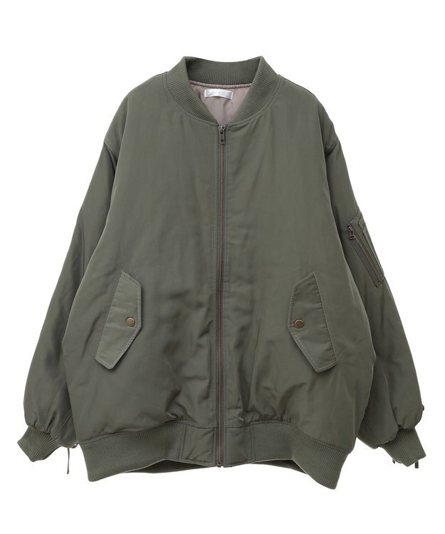 Green Parks ・ｓｗｉｎｇ　ｂｙ　中綿ボリュームスリーブＭＡ－１ Khaki